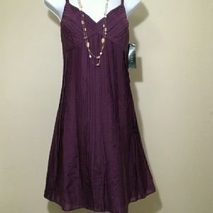NWT Lauren Ralph Lauren Purple Sundress Size8P